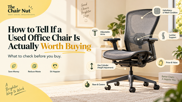 How to Tell If a Used Office Chair Is Actually Worth Buying