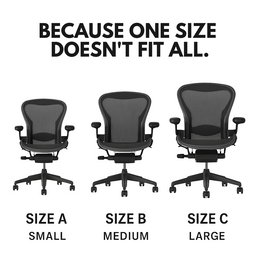 Herman Miller Aeron, Size B
